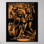 Zu Halloween-Horror toter Bergleute Foliendrucke (Vorderseite)