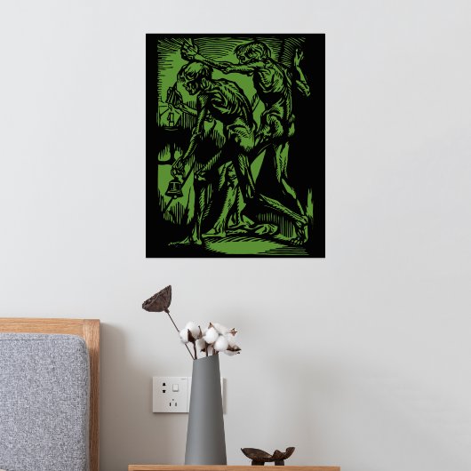 Zu Halloween-Horror toter Bergleute Foliendrucke (In Situ (Schlafzimmer 2))