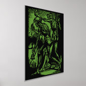 Zu Halloween-Horror toter Bergleute Foliendrucke (Ablage )