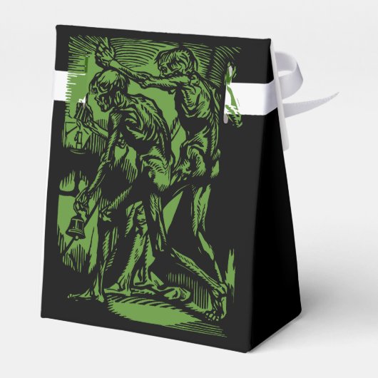 Zu Halloween-Horror toter Bergleute Geschenkschachtel (Rückseite)