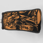 Zu Halloween-Horror toter Bergleute Golf Headcover (Vorderseite)