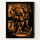 Zu Halloween-Horror toter Bergleute Notizblock (Rückseite)