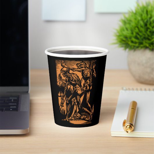 Zu Halloween-Horror toter Bergleute Pappbecher (InSitu)