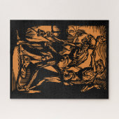 Zu Halloween-Horror toter Bergleute Puzzle (Horizontal)