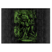 Zu Halloween-Horror toter Bergleute Schneidebrett (Vorderseite)