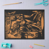 Zu Halloween-Horror toter Bergleute Seidenpapier (Basteln)