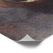 Zu Halloween ist ein gemütlicher Spaziergang. Poster (Ecke)