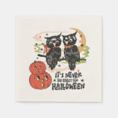 Zu Halloween ist es nie zu früh Serviette (Vorderseite)