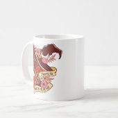 Zu Halloween ist Magie Kaffeetasse (Vorderseite Links)