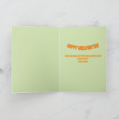 Zu Halloween Karte (Innenseite)