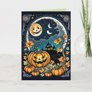 Zu Halloween Karte