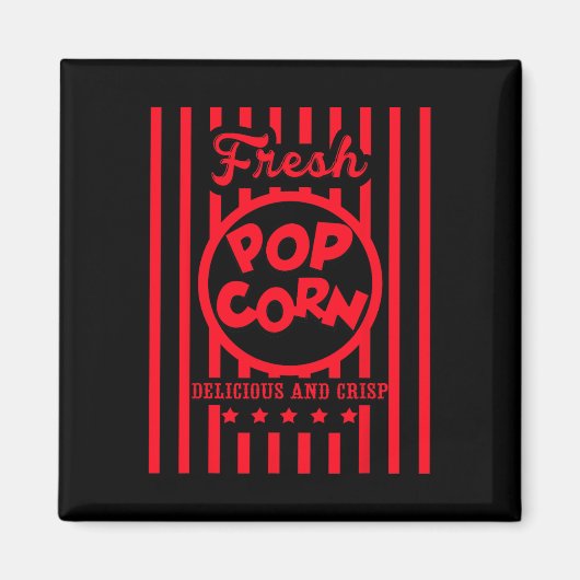 Zu Halloween-Kostüm für Popcorn Magnet (Vorne)