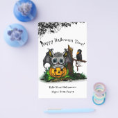 zu Halloween , Niedlichem Fleet und Raven gewartet Flyer (Einzeln)
