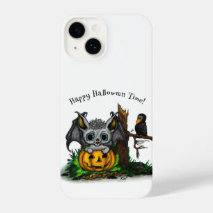 zu Halloween , Niedlichem Fleet und Raven gewartet iPhone 14 Hülle