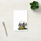 zu Halloween , Niedlichem Fleet und Raven gewartet Post-it Klebezettel (Büro)