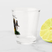 zu Halloween , Niedlichem Fleet und Raven gewartet Schnapsglas (Rechts)