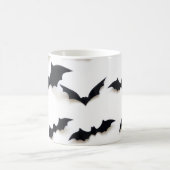 Zu Halloween nur Fledermäuse. Kaffeetasse (Mittel)