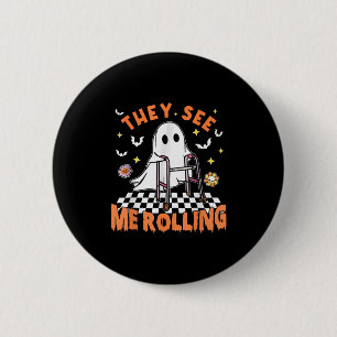Zu Halloween sehen sie, wie ich die Spo rollte Button