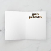 Zu Halloween tanzt die Erntezeit des Mondes. Karte (Innenseite)