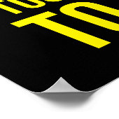 Zu hartnäckig, um aufzuhören - Fitness, Hektik, Er Poster (Ecke)