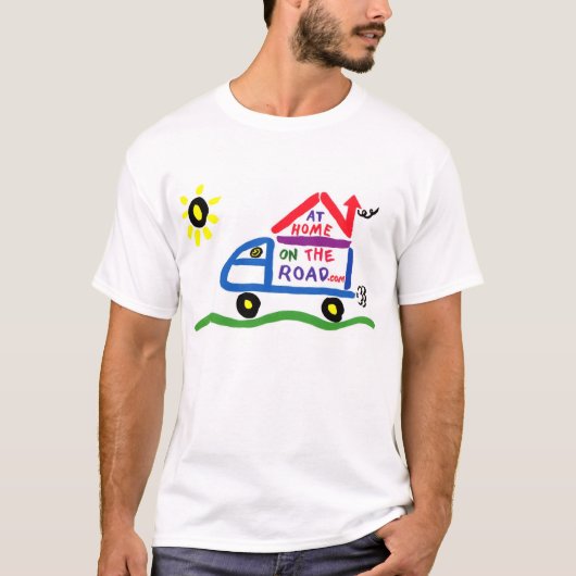 Zu Hause auf der Straße T-Shirt (Vorderseite)