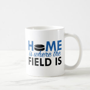 Zu Hause ist dort, wo das Feld ist Kaffeetasse