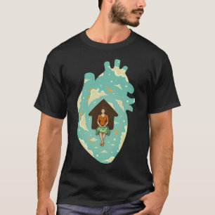 Zu Hause ist dort, wo das Herz ist T-Shirt