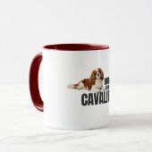 Zu Hause ist dort, wo der Cavalier ist Tasse (Vorderseite Links)