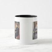 Zu Hause oder Intimität, 1885 Tasse (Zentrum)