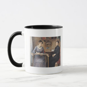 Zu Hause oder Intimität, 1885 Tasse