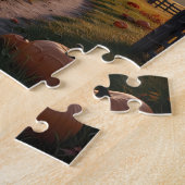 Zu Hause zum Erntedankfest Puzzle (Seite)