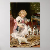 Zu heiß | Arthur John Elsley Poster (Vorne)