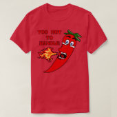 Zu heiß bis handlich Hot Pepper T-Shirt (Design vorne)