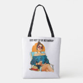 Zu heiß, um sich um das Sommerdesign zu kümmern Tasche (Rückseite)