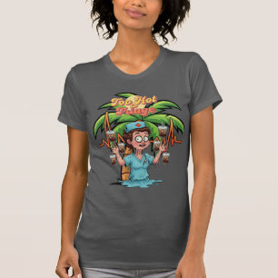 "Zu heiß zum Triage," Lustiges Sommer-Nurse-Dark-H T-Shirt