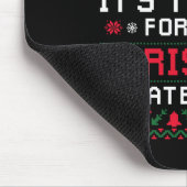 Zu heiße Weihnachten Sweaters Funny Xmas Men Wom Mousepad (Ecke)