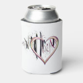 Zu Herzen wahr sein Dosenkühler (Kanne Rückseite)
