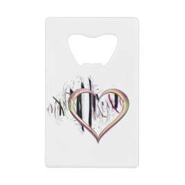 Zu Herzen wahr sein Geldbeutel Flaschenöffner