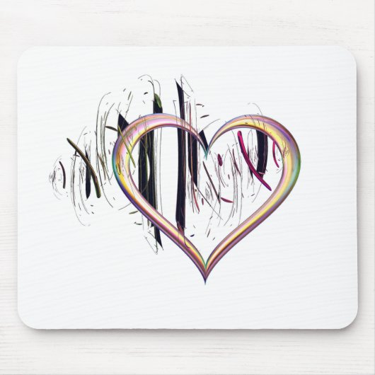 Zu Herzen wahr sein Mousepad (Vorne)