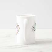 Zu Herzen wahr sein Porzellantasse (Rückseite)