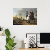 zu Horseback - Aelbert Cuyp Fine Art Poster (Heimbüro)