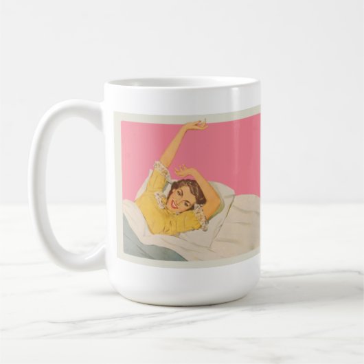 Zu hübsch arbeiten kaffeetasse (Links)