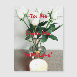 Zu: Ich, von: Ich, mit Liebe! Magnetkarte