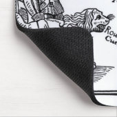 Zu ihm beißen Pudel, ihn Peper Mousepad (Ecke)