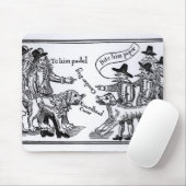 Zu ihm beißen Pudel, ihn Peper Mousepad (Mit Mouse)