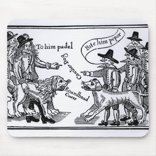 Zu ihm beißen Pudel, ihn Peper Mousepad (Vorne)