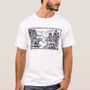 Zu ihm beißen Pudel, ihn Peper T-Shirt