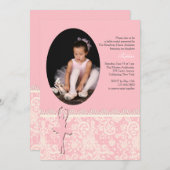 Zu ihrem Ballett-Foto Einladung (Vorne/Hinten)