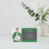 Zu Ihrem Service Visitenkarte (Stehend Vorderseite)