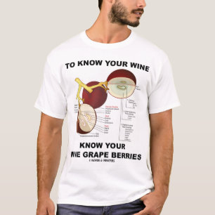 Zu Ihren Wein (Weintraube-Beeren) kennen T-Shirt